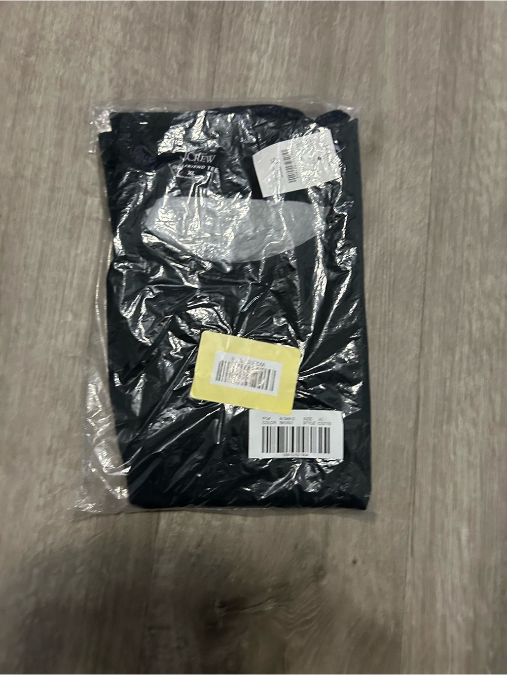 J.Crew Black Girlfriend Tee in XL #jcrew #basics. 100% cotton. - Picture 7 of 7